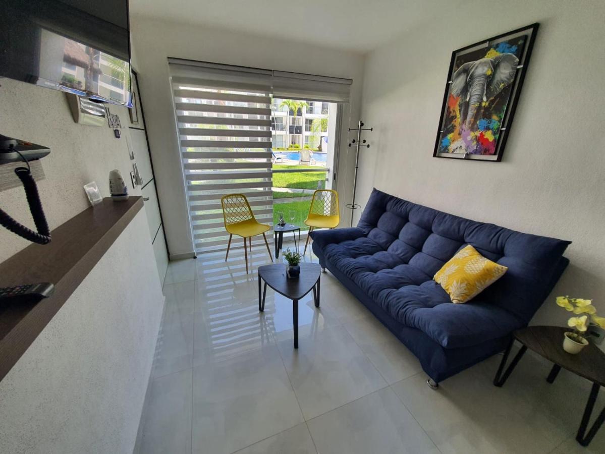 Departamento De Lujo En Manzanillo, Planta Baja Frente A La Alberca 아파트 외부 사진