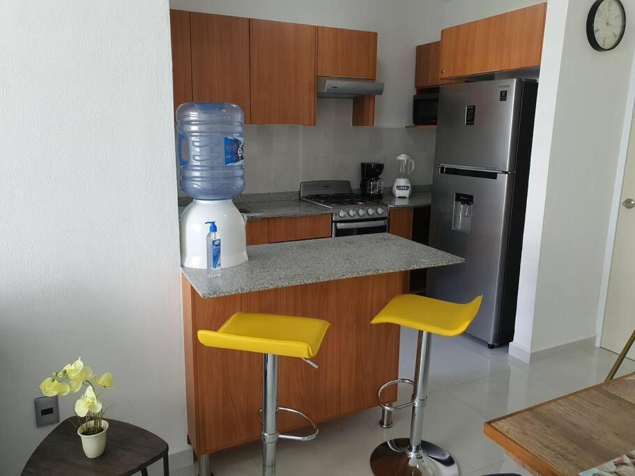 Departamento De Lujo En Manzanillo, Planta Baja Frente A La Alberca 아파트 외부 사진