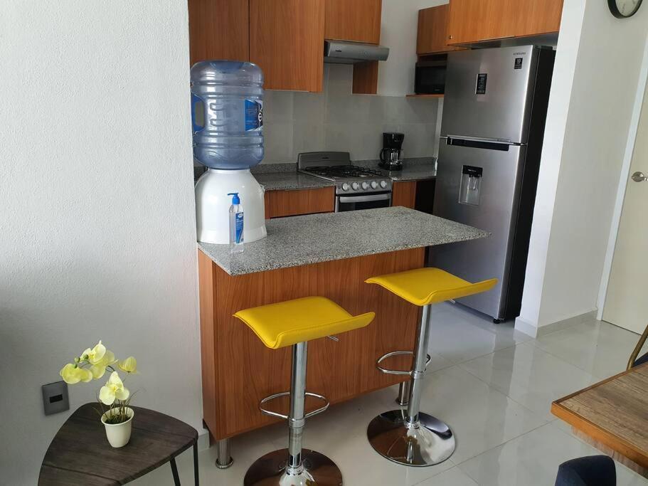 Departamento De Lujo En Manzanillo, Planta Baja Frente A La Alberca 아파트 외부 사진